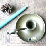 Copper hand-held candlestick