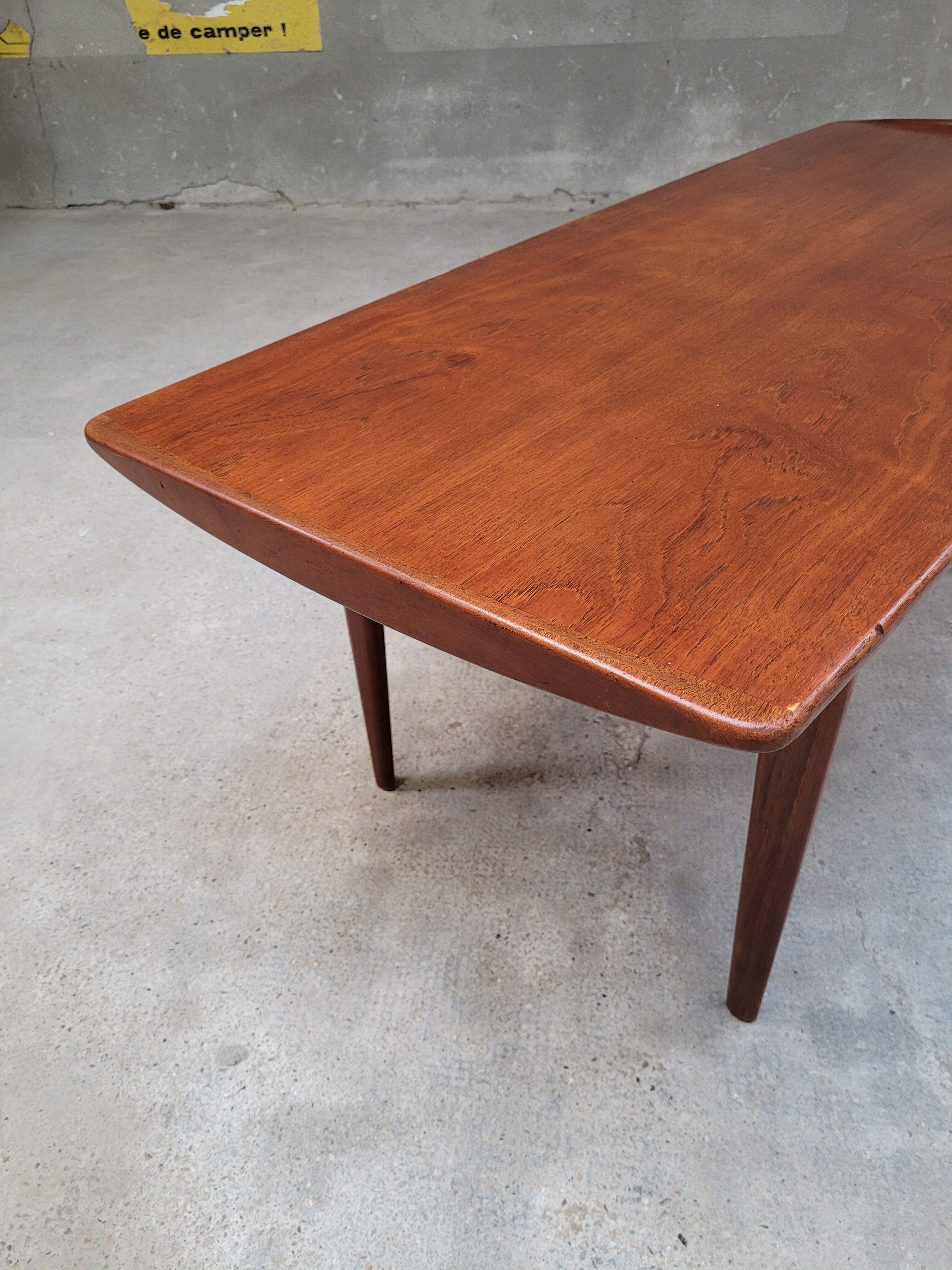 Kindt Larsen coffee table Denmark 1960