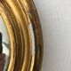 Old golden witch mirror - 26cm