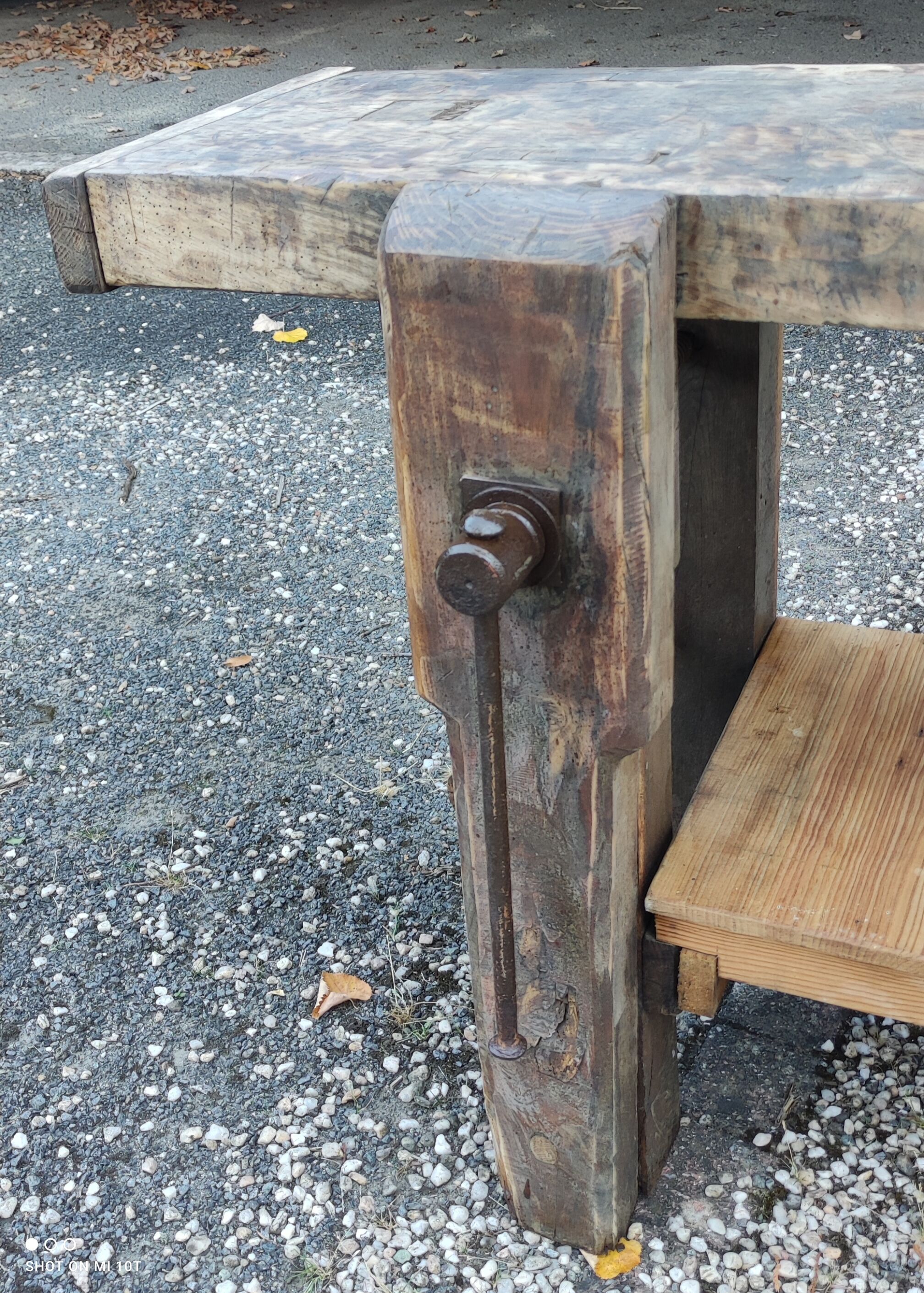 Antique workbench/trade furniture