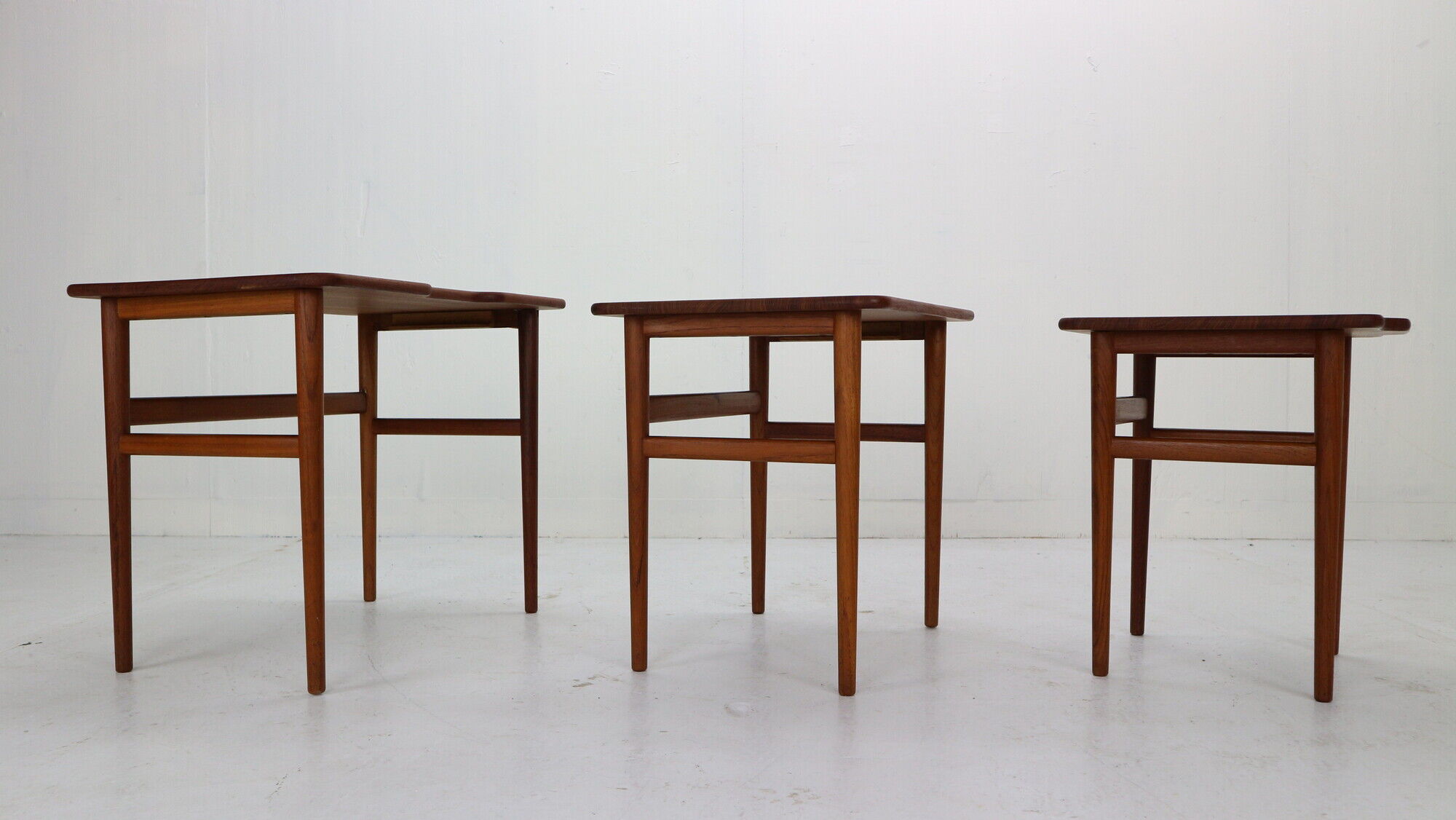 Mid-Century Modern Danish Teak Nesting by Kurt Østervig for Jason Mobler, 1960s