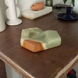 Cendrier italien en Onyx années 50