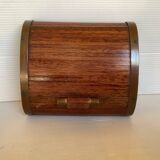 Old wooden box roller shutter roller curtain