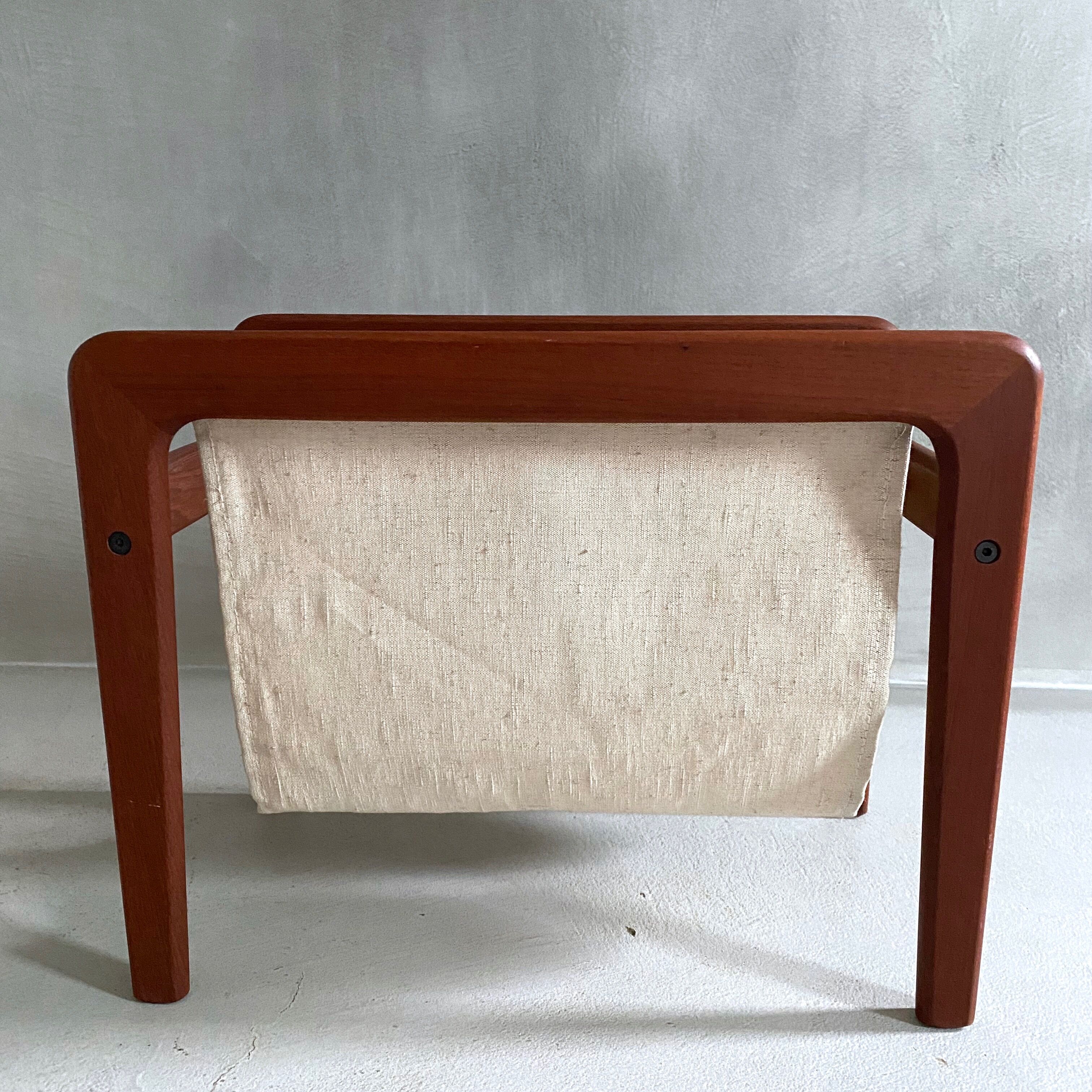 Vintage magazine rack scandinavian design