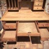 Period office in pitchpin