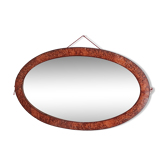 Miroir ancien ovale, shabby chic