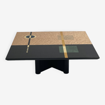 Italian design coffee table by Frateli Moscatteli Como