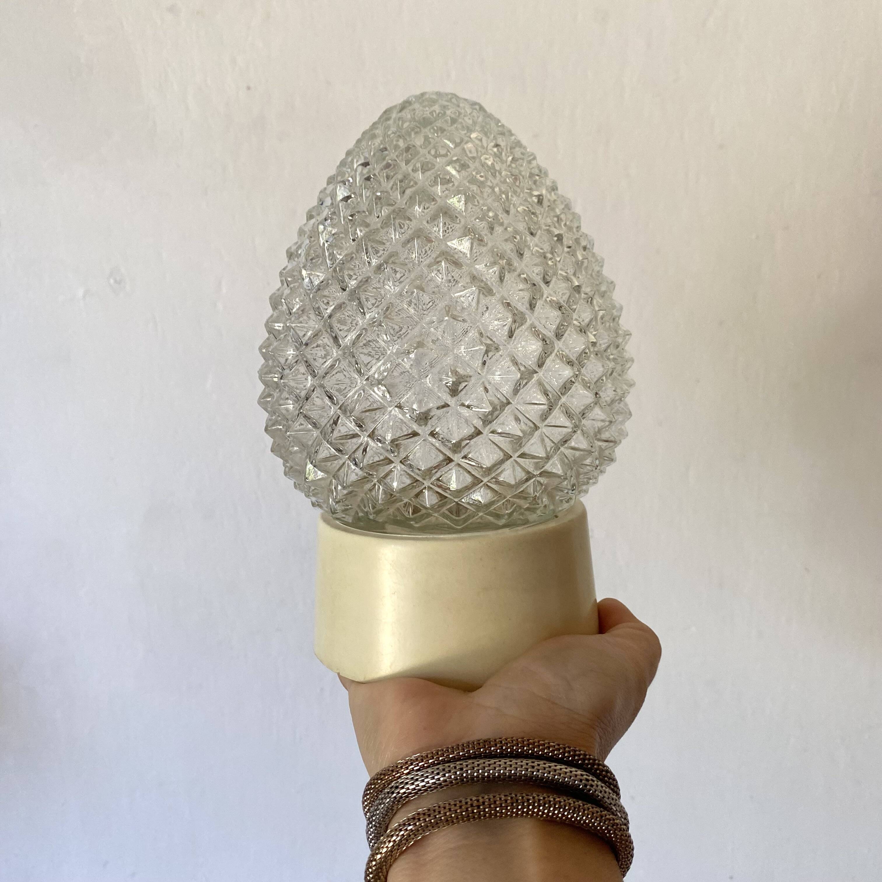 Plafonnier  pomme de pin années 60