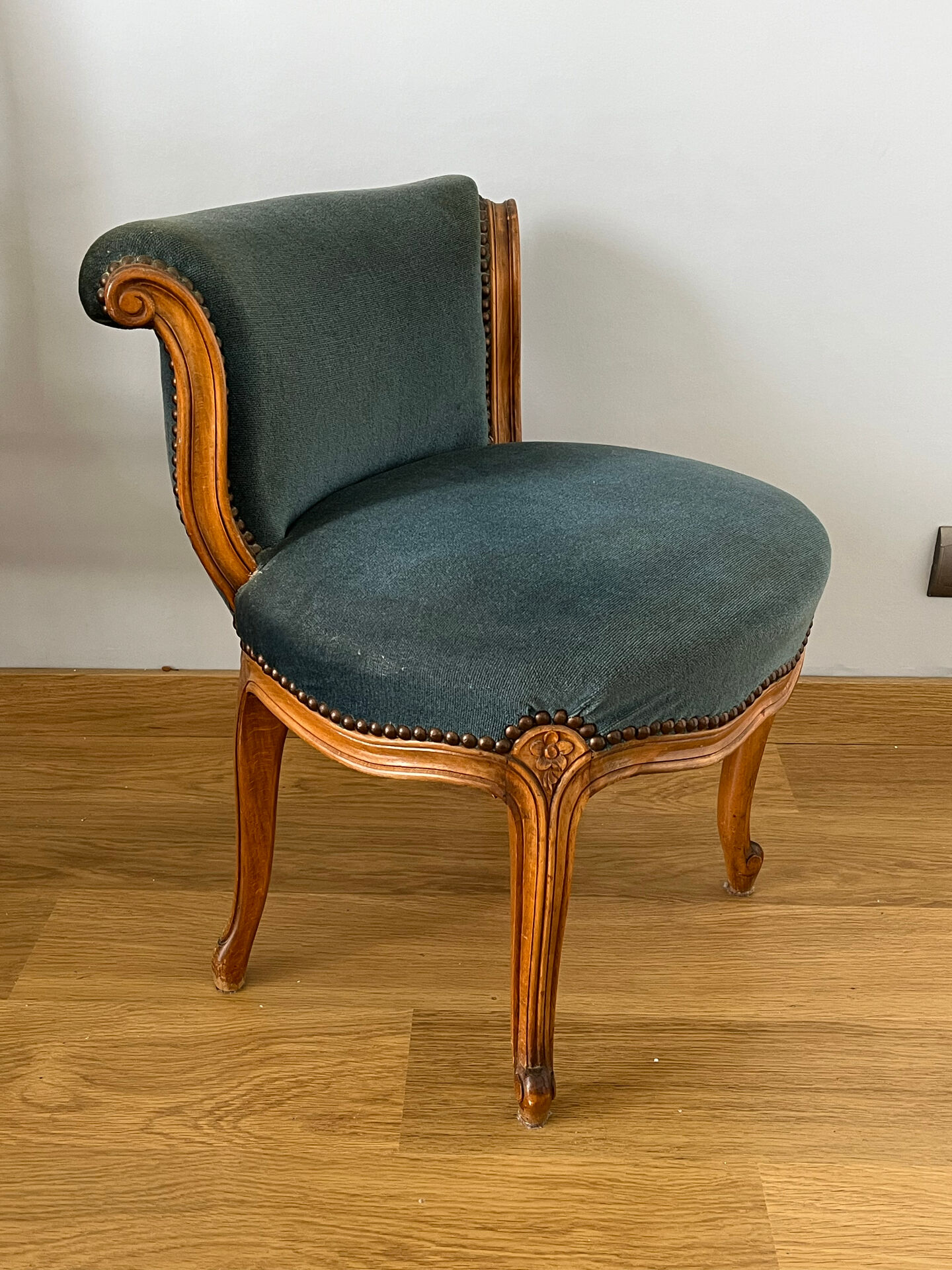 Louis XV boudoir armchair