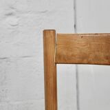 Pair of straw chairs. France, circa 1960