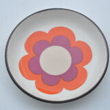 Old service 6 plates 2 cups GIEN model HARMONIS art table collection