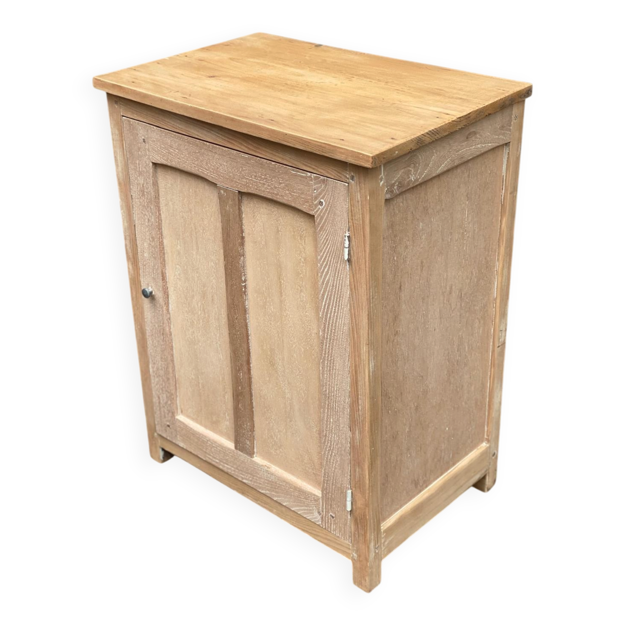 19th-century solid oak Parisian jam cabinet