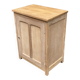 19th-century solid oak Parisian jam cabinet