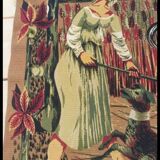 Art tapestry signed by Jean-Claude Bissery – Atelier Robert Four, Aubusson