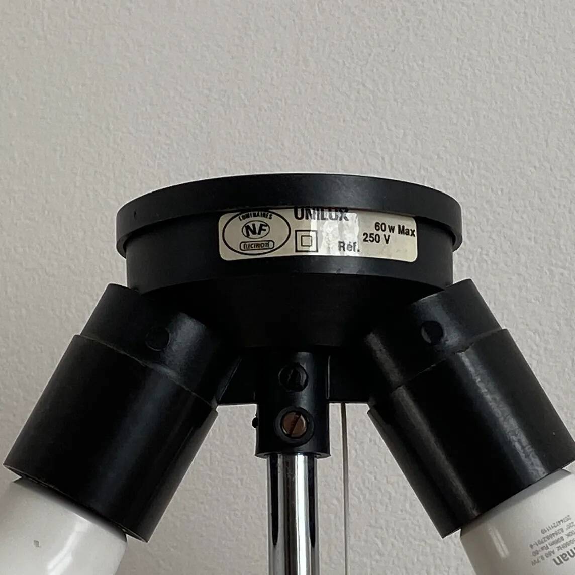 Lampe champignon unilux. 1970. space age.
