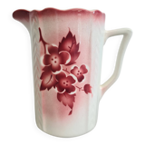 Ancien pichet fleurs roses Granit Hungary