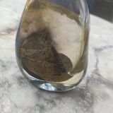 Soft-shaped glass paste vase