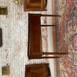Mahogany dressing table for men stamped Roussens J. I Louis XVI period, 18th century