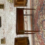 Mahogany dressing table for men stamped Roussens J. I Louis XVI period, 18th century