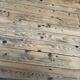 Large table for 10 people - 3m long - antique top / industrial legs