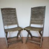 Vintage garden chairs