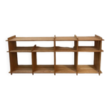Regain homemade pine bookcase shelf