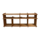 Regain homemade pine bookcase shelf
