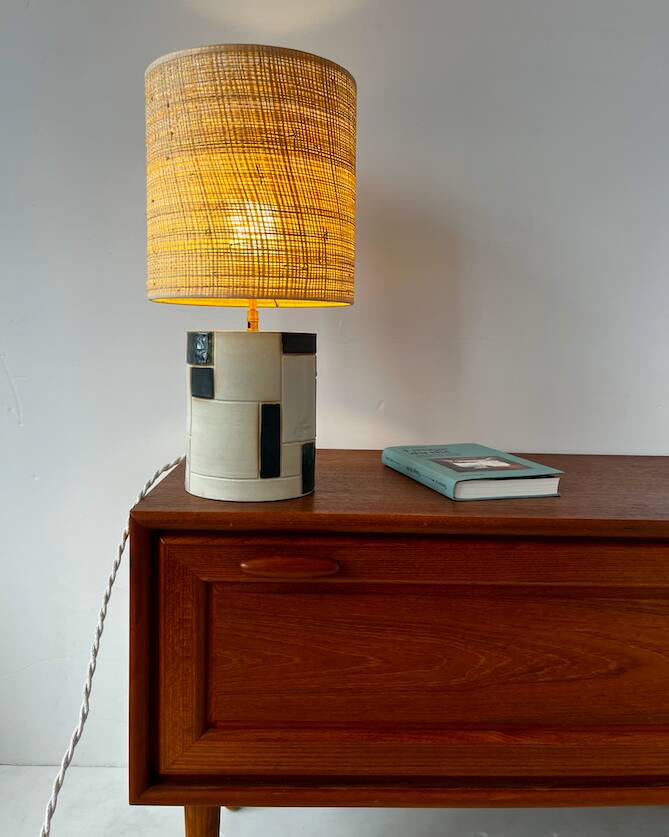 Capucine Valentin ceramic table lamp