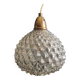 Vintage French hanging glass lamp