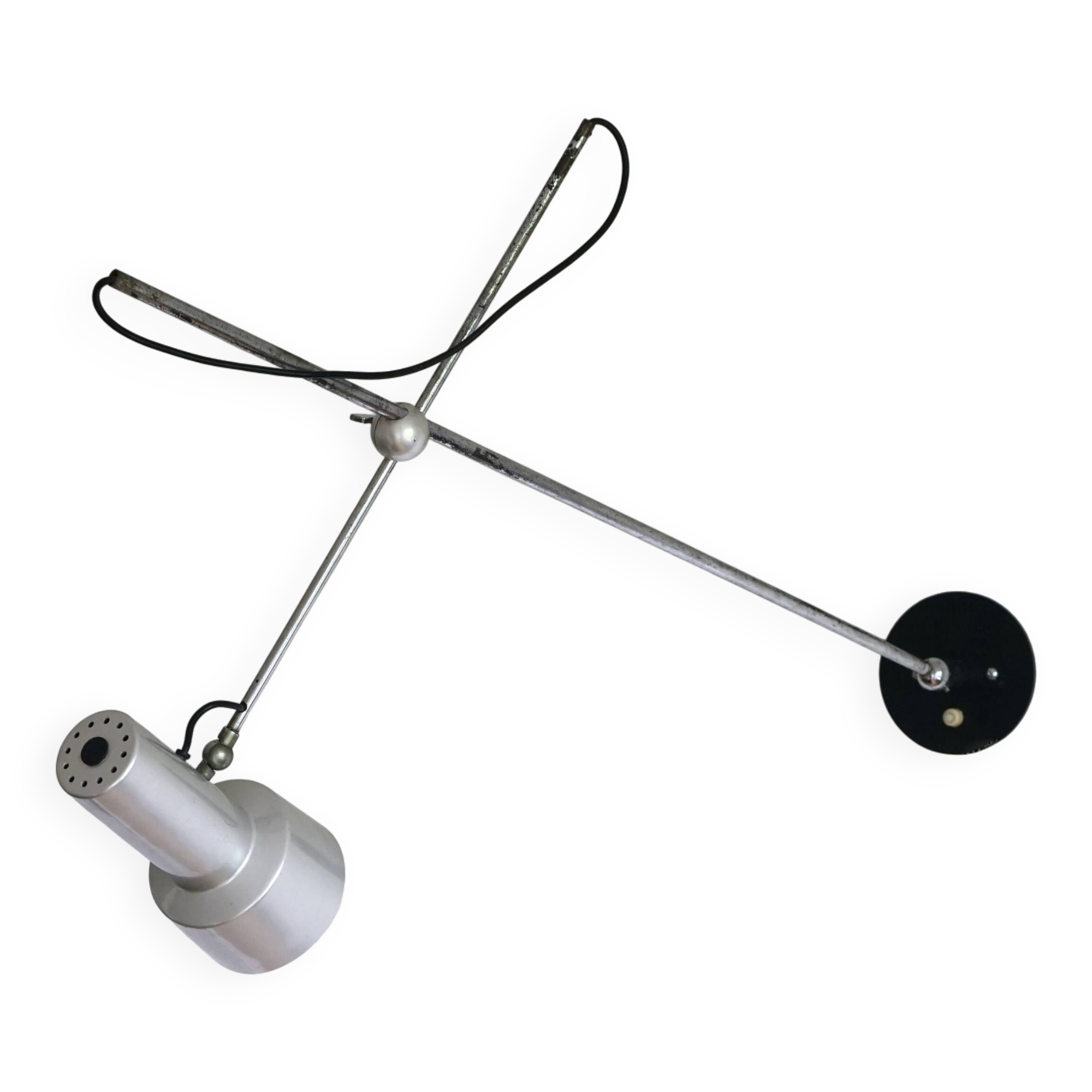 Lampe murale vintage modèle 213 par Gino Sarfatti pour Arteluce, 1956