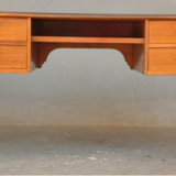 Plated style Louis XVI mahogany desk