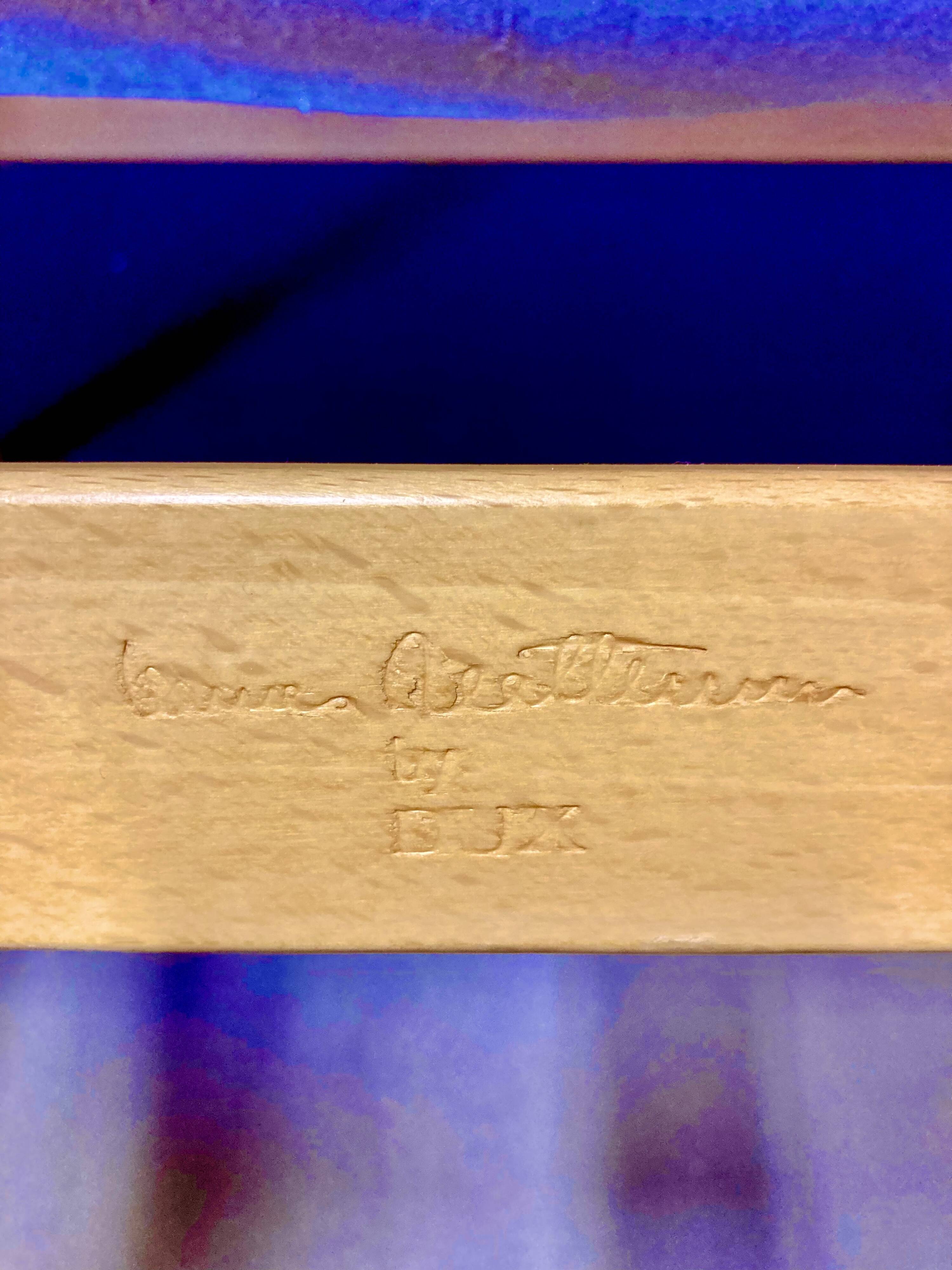 "Pernilla" leather armchair "Bruno Mathsson" 1960.