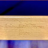 "Pernilla" leather armchair "Bruno Mathsson" 1960.