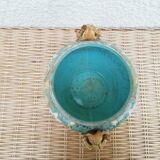 Pot cover in dabbling decoration butterflies