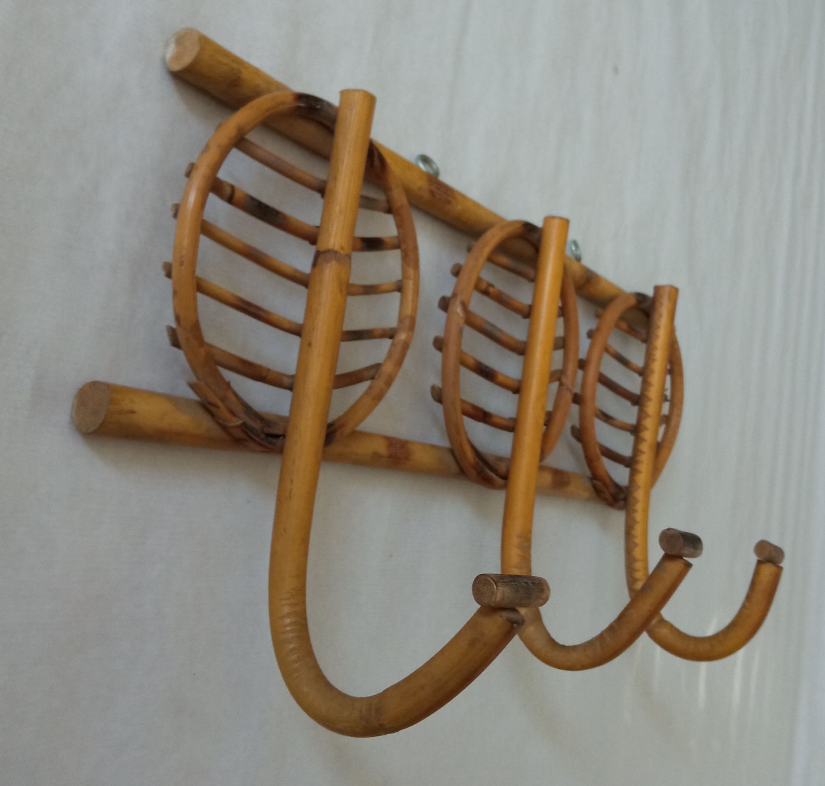 Vintage bamboo portmanteau