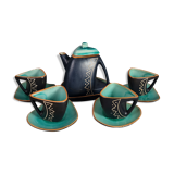 4-cup coffee set and 1980s pourer.