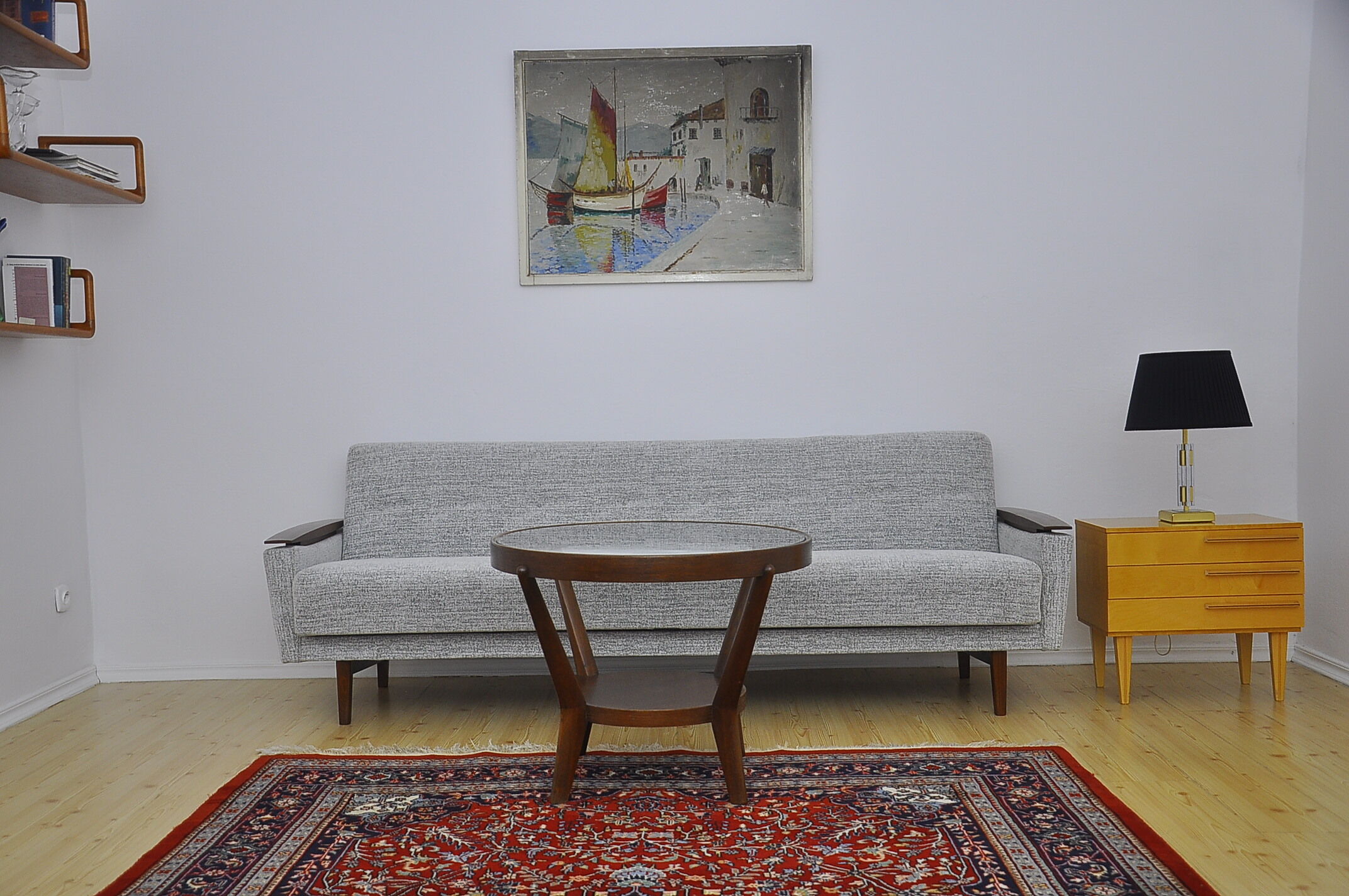 Mid-century Scandinavian sofa bed, 1960s