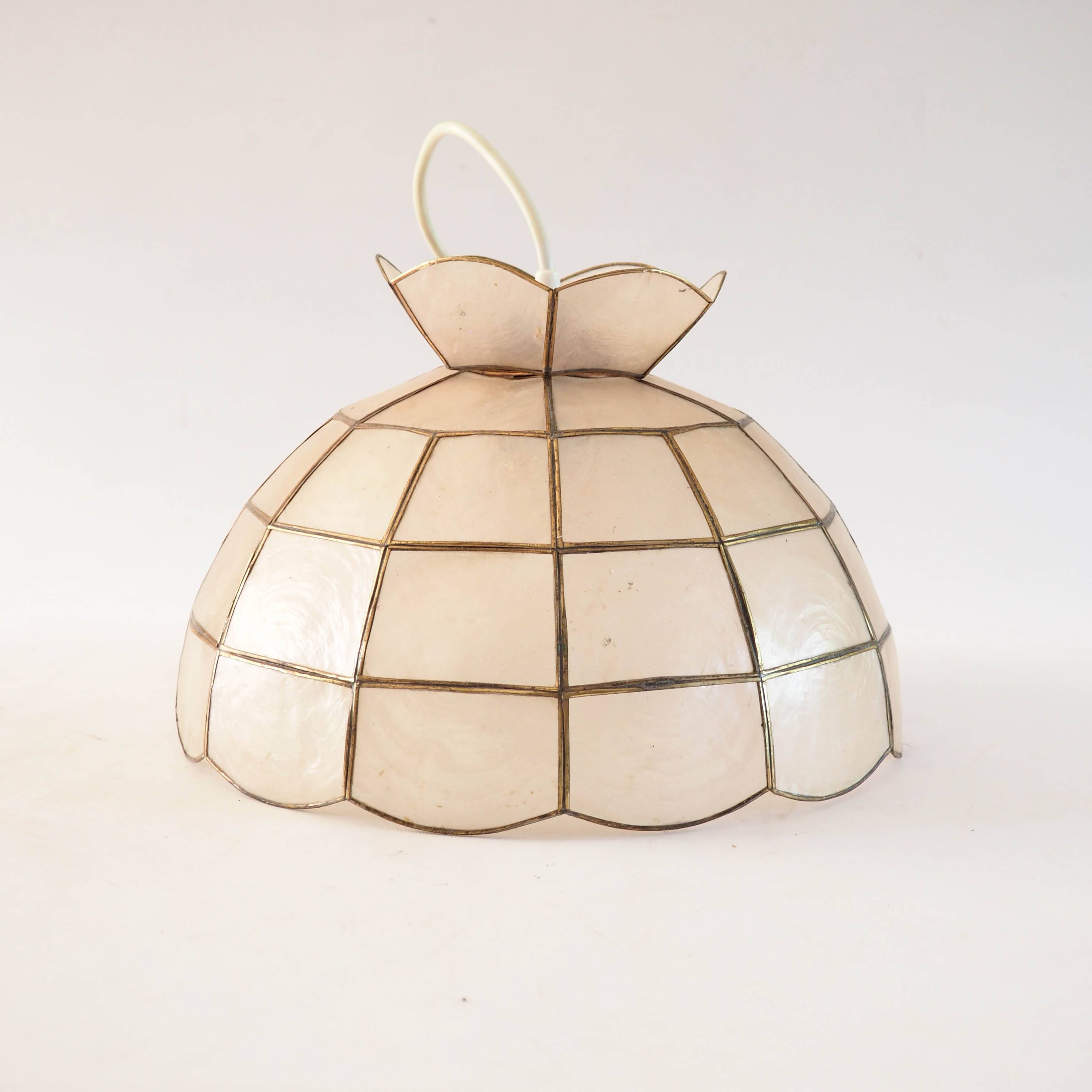 Mica mother-of-pearl suspension