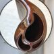 Free-form enamelled sandstone vase, circa 70/80