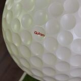 Sedie-Tee seat produced by Gufram in form of a golf ball set on a tee