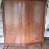 Armoire marquetée bois de rose