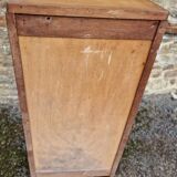 50s/60s curtain filing cabinet