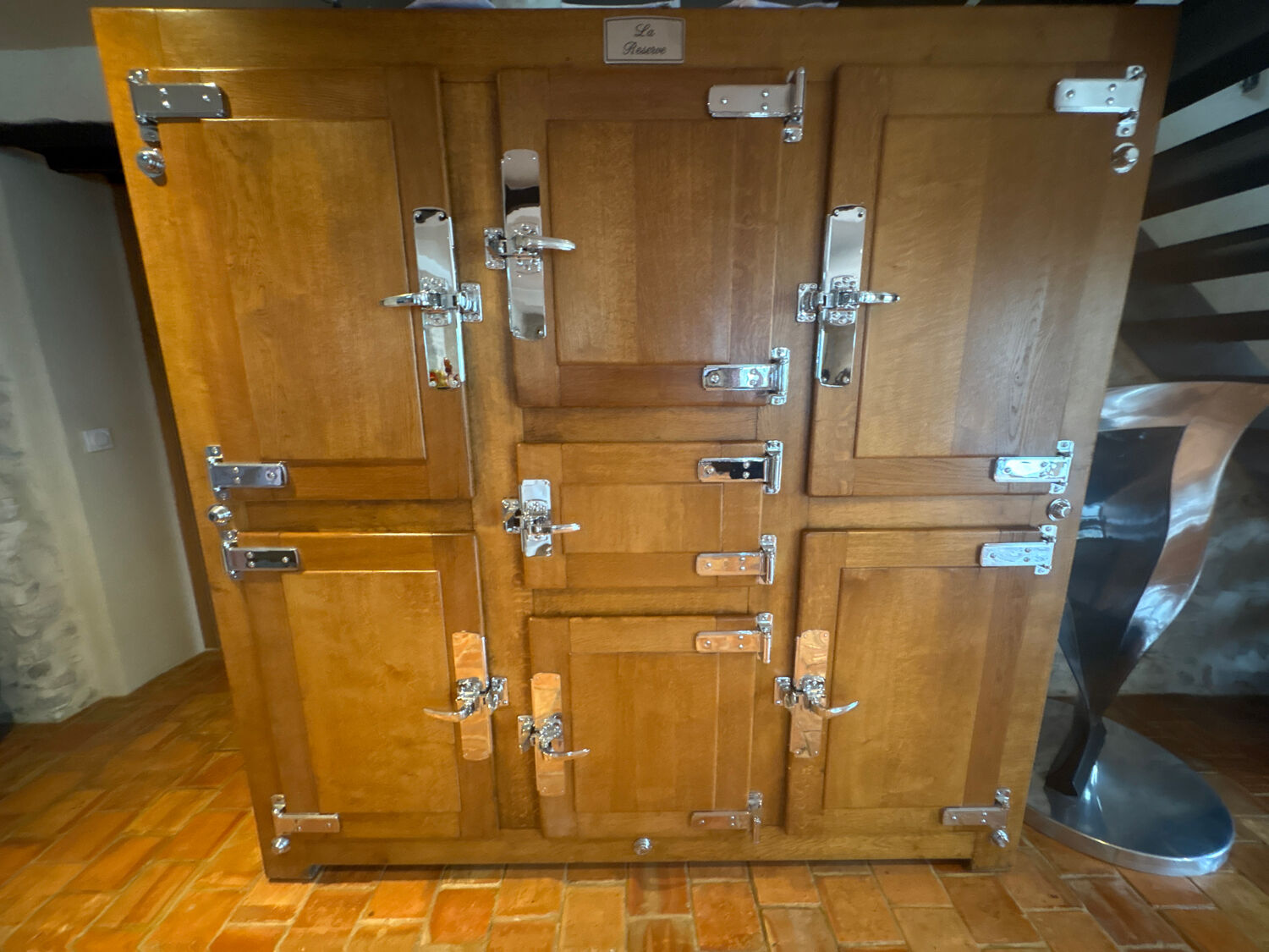 Old refrigerator furniture