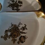 Porcelain flat servant from Limoges Mandavy Marcel