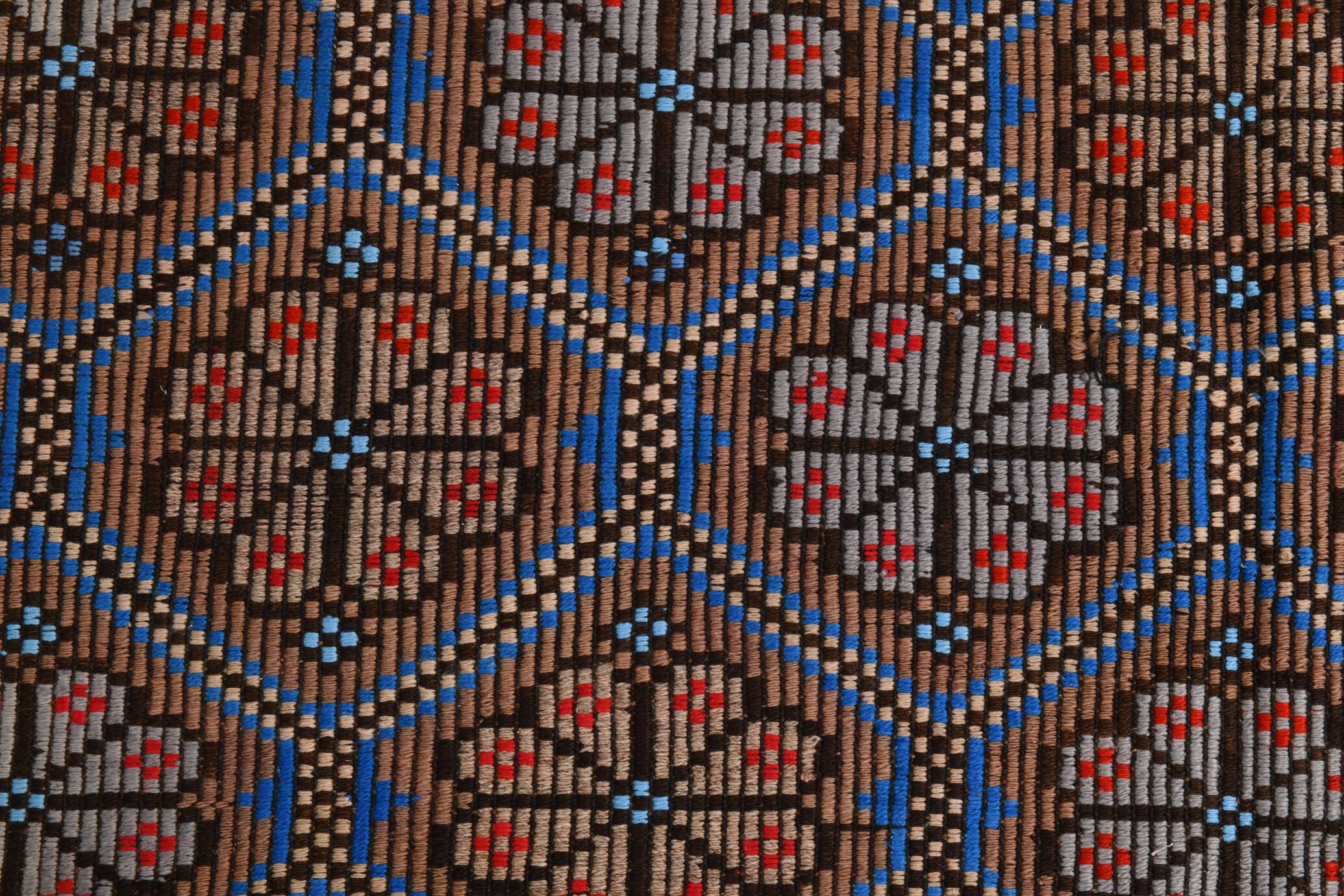 5x10 Hand Woven Wool Kilim Rug, 149x290Cm