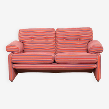 Coronado 2-seater fabric sofa by Tobia Scarpa for C&B Italia 1970