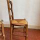Pair of oak chairs