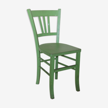1950 green baumann bistro chair
