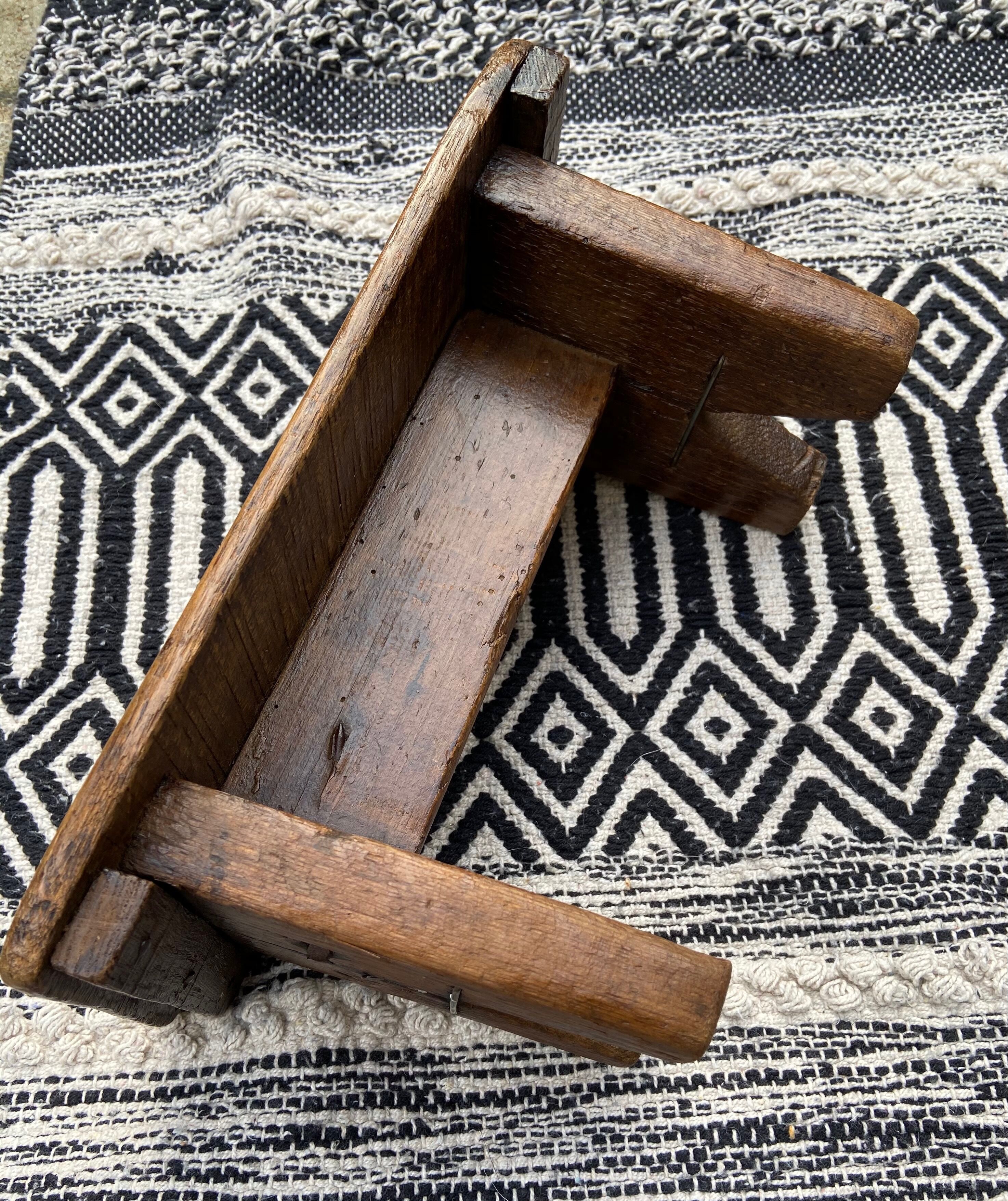 Small vintage bench rest feet years 1950