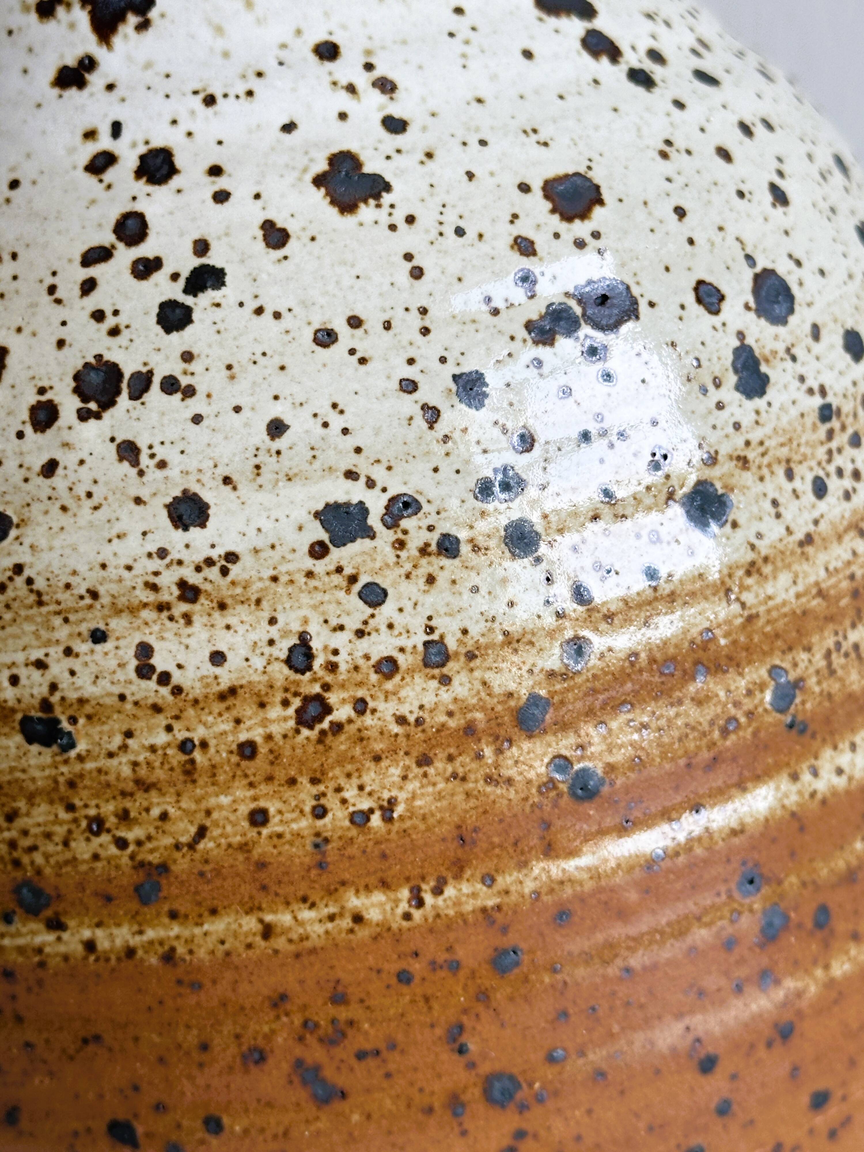 Pyrite stoneware vase Bernadette Ver Eecke